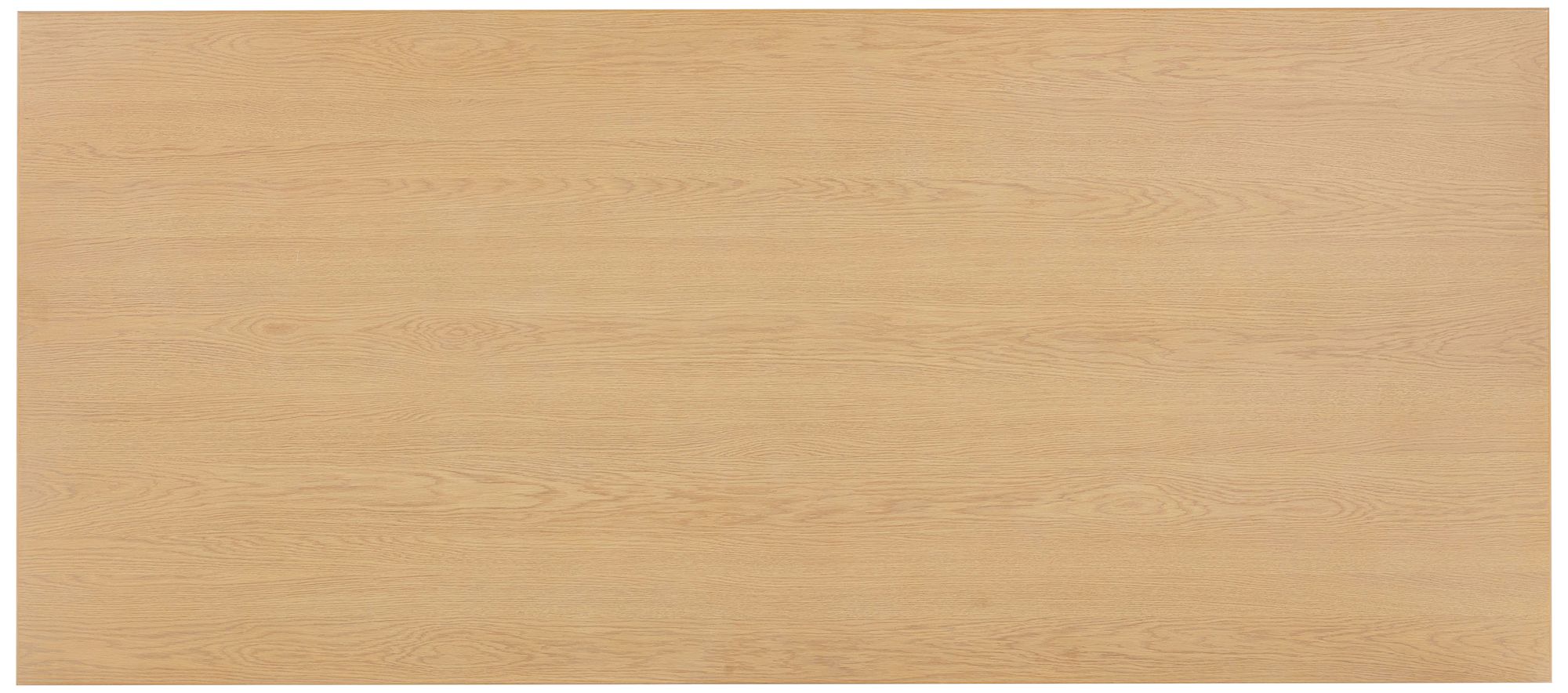 Image 7 TOV Chelsea 96" Wide Modern Rectangular Natural Oak Wood Dining Table more views