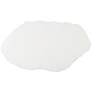 6_TOV Crag 56" Wide White Concrete Modern Indoor-Outdoor Coffee Table more views