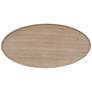 4_TOV Eclipse 47 1/4" Wide Faux Travertine Indoor-Outdoor Coffee Table more views