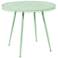TOV Erica 34" Wide Mint Green Wrought Iron Outdoor Coffee Table