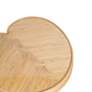 3_TOV Felicia 21 1/4" Wide Modern Natural Rattan Lilypad Side Table more views