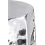 4_TOV Forma 15 1/4" Wide Modern Polished Chrome Side Table more views