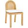 TOV Furniture Amara 17 3/4" Wide Natural Rattan Dining Chair