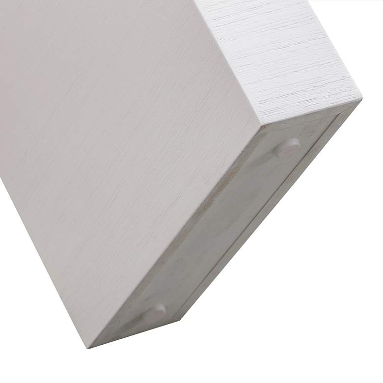 Image 5 TOV Furniture Hump 54" Wide Modern White Wood Console Table more views