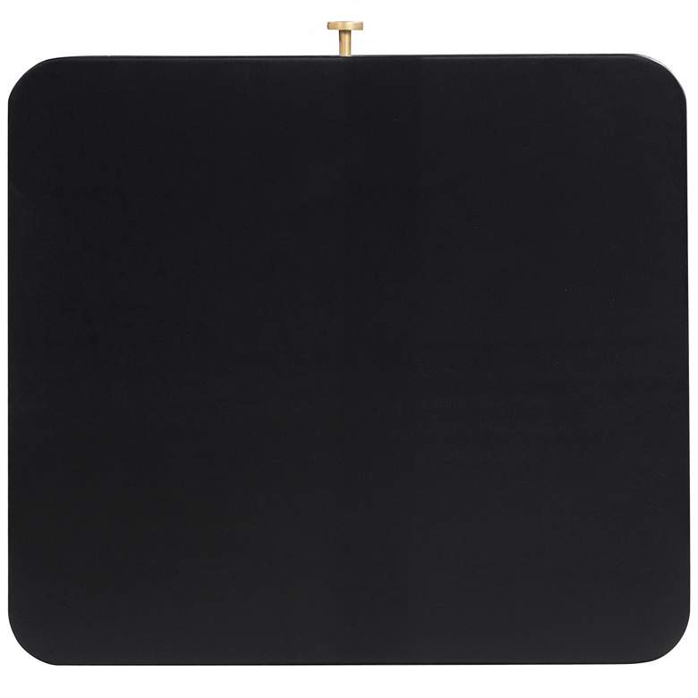 Image 4 TOV Furniture Julieta 19" Wide Black Wood 1-Drawer Nightstand more views