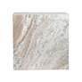 5_TOV Furniture Keira 15" Wide Natural Marble Side Table more views