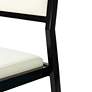 2_TOV Gale 25 3/4" Cream Vegan Leather Counter Stools Set of 2 more views