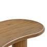 4_TOV Gotham 48" Wide Cognac Wood Organic Coffee Table more views