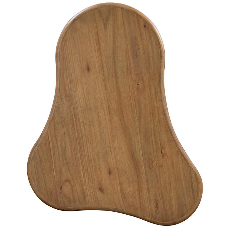 Image 5 TOV Gotham 48" Wide Cognac Wood Organic Coffee Table more views