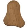 5_TOV Gotham 48" Wide Cognac Wood Organic Coffee Table more views