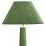 2_TOV Graham 61 1/4" High Moss Green Velvet Fabric Floor Lamp more views
