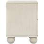 4_TOV Grappa 22" Wide Whitewashed Nightstand Table more views