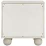 5_TOV Grappa 22" Wide Whitewashed Nightstand Table more views