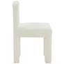 6_TOV Hazel 19 3/4" Wide Cream Boucle Fabric Modern Dining Chair more views