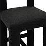 2_TOV Hazel 26" Modern Black Boucle Fabric Counter Stool more views