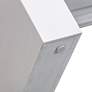 4_TOV Hump 26" Wide Modern White 1-Drawer Wood Nightstands Set of 2 more views