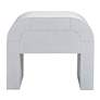 6_TOV Hump 26" Wide Modern White 1-Drawer Wood Nightstands Set of 2 more views