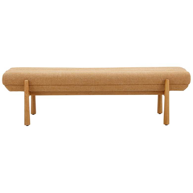 Image 3 TOV Julianna 56 1/4" Wide Sunflower Yellow Modern Rectangular Bench more views