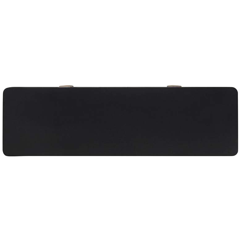 Image 7 TOV Julieta 62" Wide Modern Black Wood 6-Drawer Dresser more views