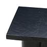 3_TOV Kayla 19" Wide Modern Black Concrete Side Table more views
