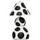 TOV Lerici 18 1/2" High Black and White Papier Mache Table Lamp
