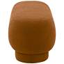 5_TOV Mara 43 1/4" Wide Cinnamon Brown Vegan Fabric Modern Bench more views
