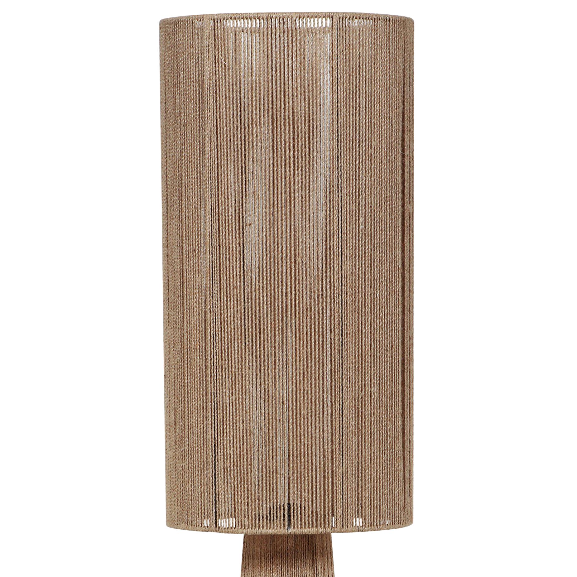 Image 2 TOV Marza 51 1/4" High Coastal Modern Natural Jute Floor Lamp more views