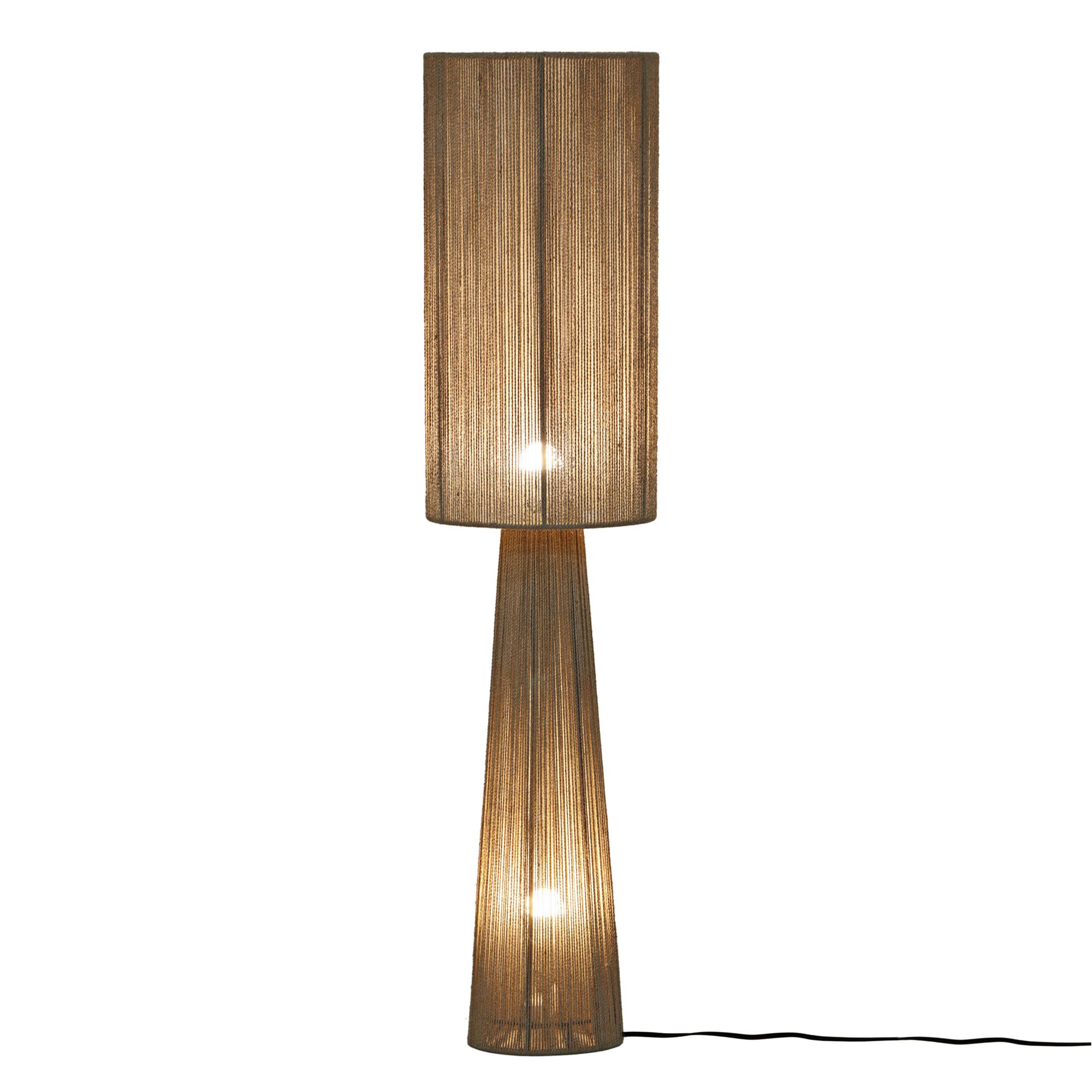 Image 4 TOV Marza 51 1/4" High Coastal Modern Natural Jute Floor Lamp more views