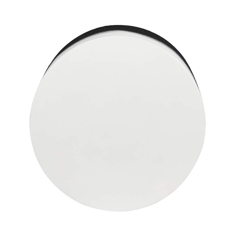 Image 4 TOV Matra 14 1/2" Wide Black and White Modern Side Table more views