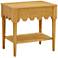 TOV Oodle 24" Wide Natural Ash Wood 1-Drawer Modern Nightstand