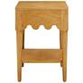 6_TOV Oodle 24" Wide Natural Ash Wood 1-Drawer Modern Nightstand more views