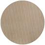 4_TOV Patti 55" Wide Faux Travertine Round Indoor-Outdoor Dining Table more views