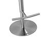 4_TOV Reagan Adjustable Height Sea Foam Green Vegan Leather Bar Stool more views