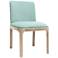 TOV Rebecca 20 1/2" Wide Light Blue Velvet Fabric Dining Chair