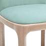 2_TOV Rebecca 20 1/2" Wide Light Blue Velvet Fabric Dining Chair more views
