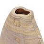2_TOV Saava 10" High Sandstone Curved Stone Decorative Vase more views