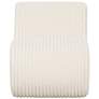 4_TOV Senna 22" Wide Cream Corduroy Fabric Modern Accent Chair more views
