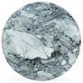 4_TOV Serafina 16" Wide Faux Marble Indoor-Outdoor Concrete Side Table more views