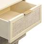 2_TOV Sierra 22" Wide Iron and Buttermilk Wood Nightstands Set of 2 more views