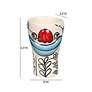 3_TOV Velma 4 1/2" High Goofy Print Ceramic Drinkware Set of 4 more views