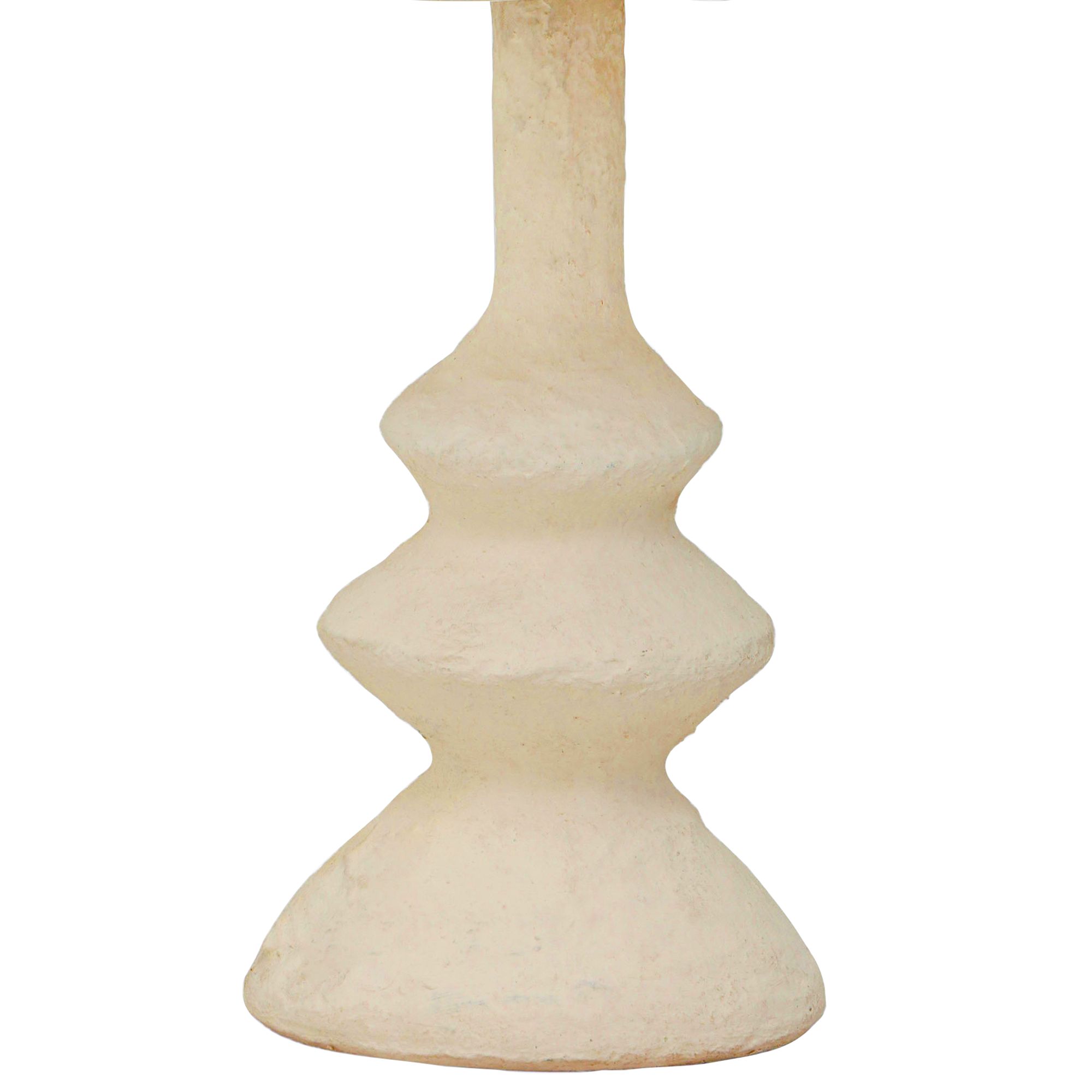 Image 3 TOV Vera 17" High Cream Cotton Mache Accent Table Lamp more views