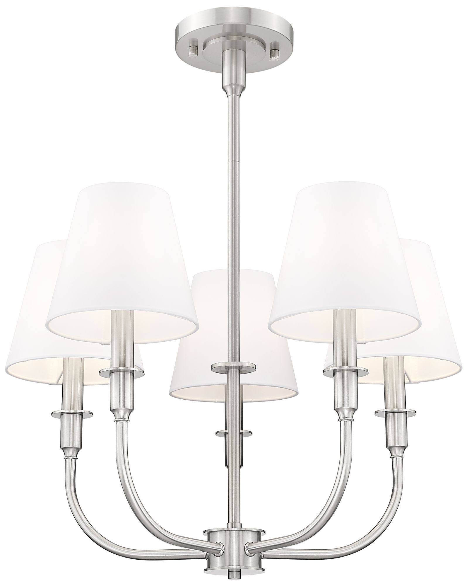 Thumbnail4 of Tova by Z-Lite Brushed Nickel 5 Light Chandelier more views