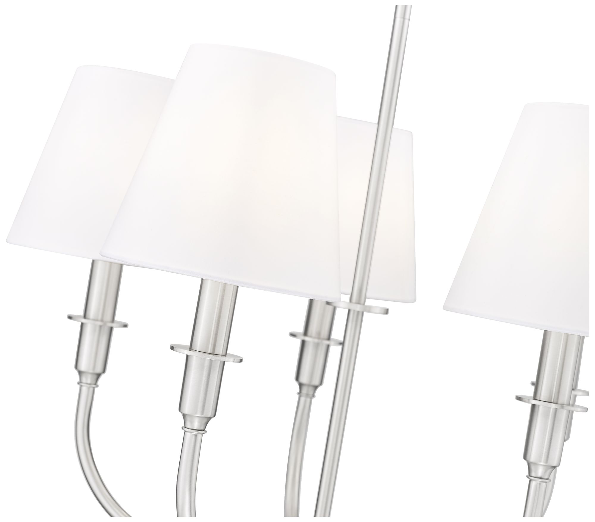 Tova by Z-Lite Brushed Nickel 5 Light Chandelier