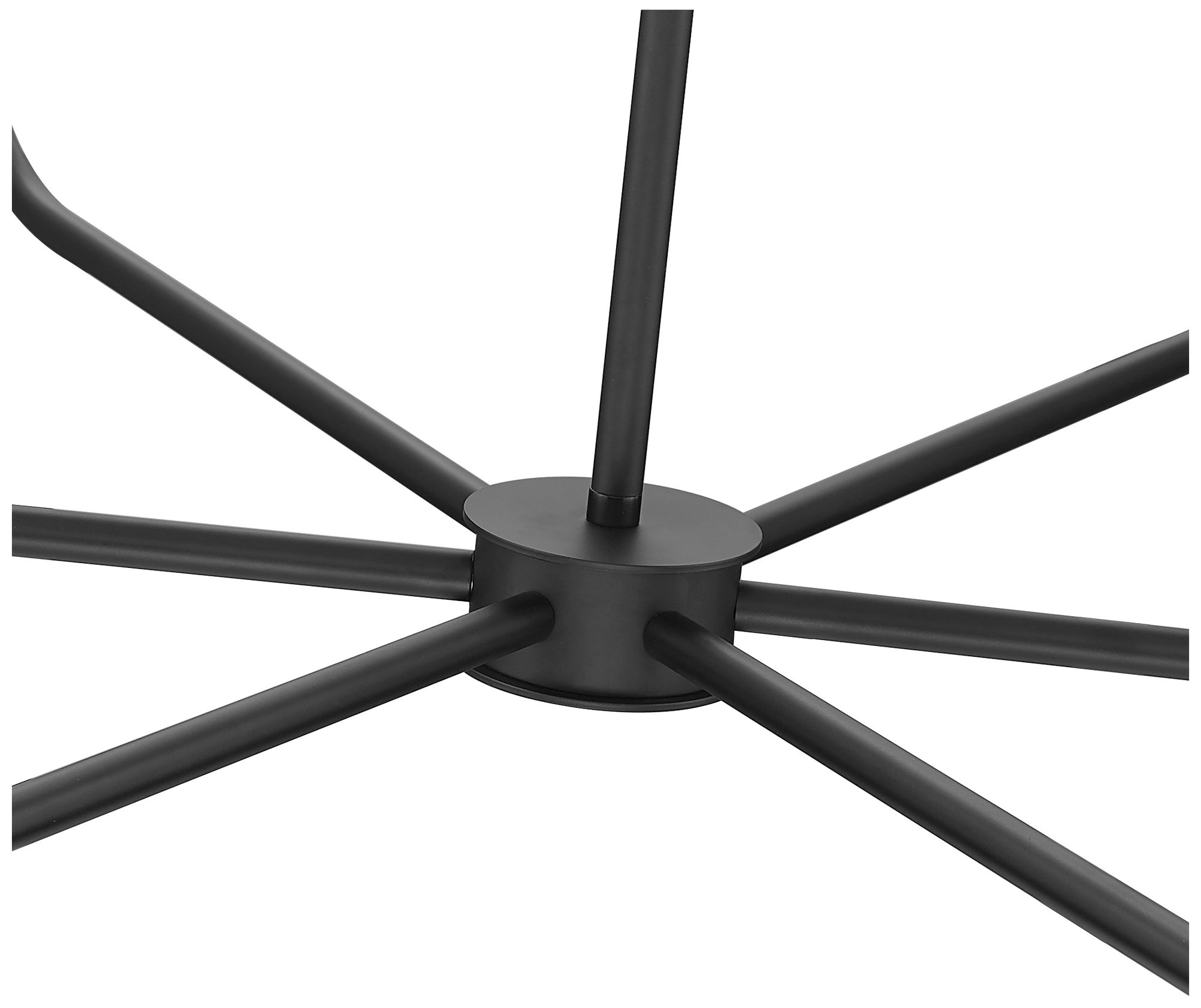 Image 6 Tova by Z-Lite Matte Black 6 Light Chandelier more views