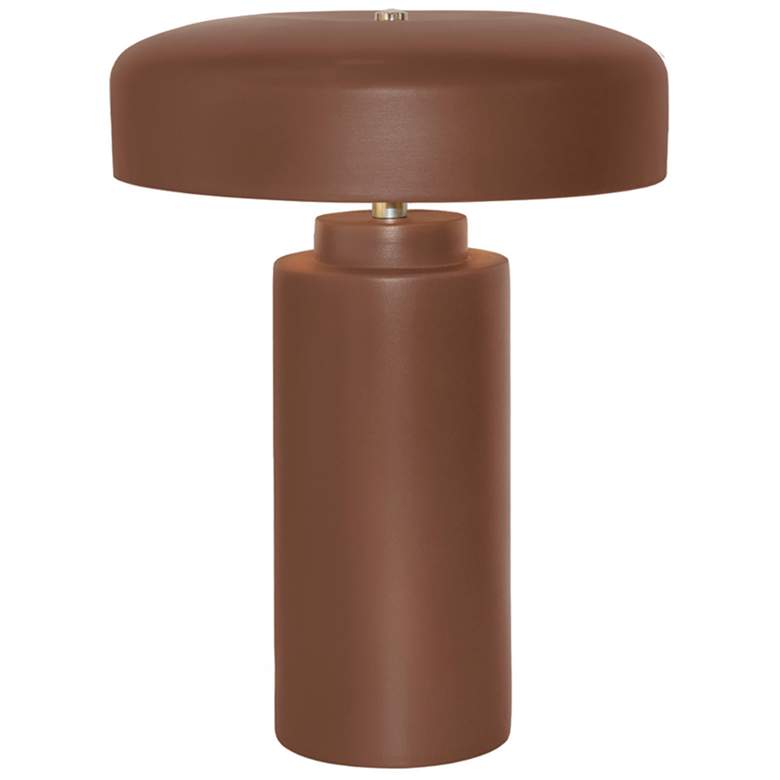 Image 1 Tower 16.5" Tall Canyon Clay Ceramic Table Lamp
