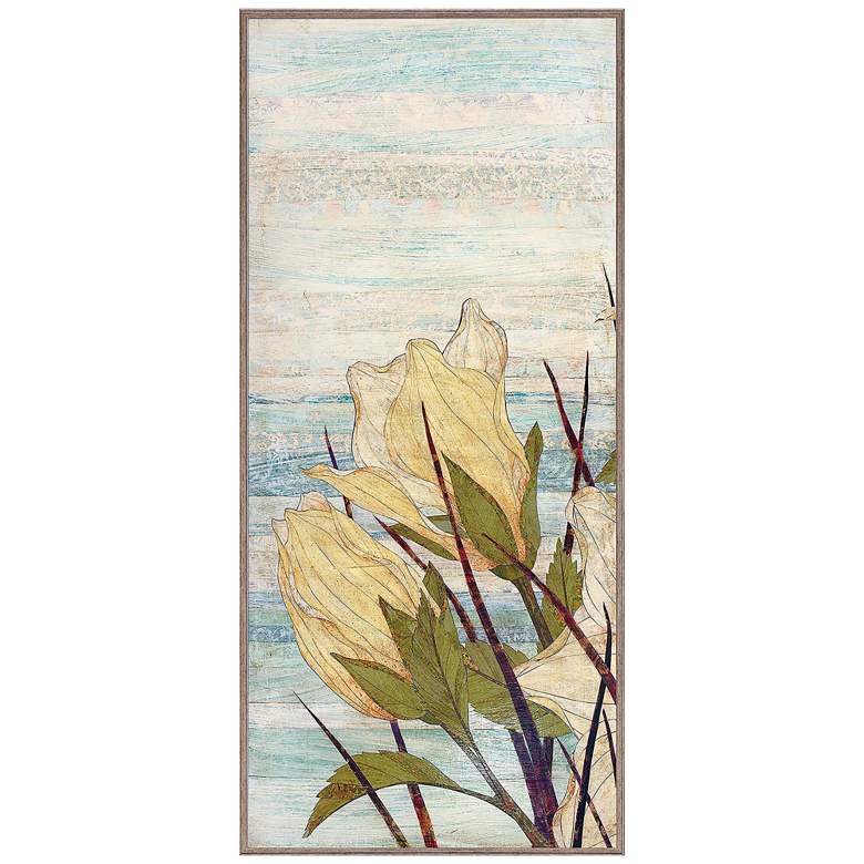 Image 1 Tower Flowers I 37" High Giclee Framed Wall Art