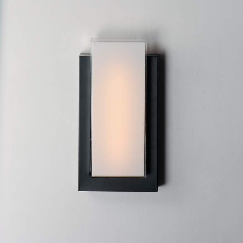 Image 3 Tower Small LED Outdoor Wall Sconce more views