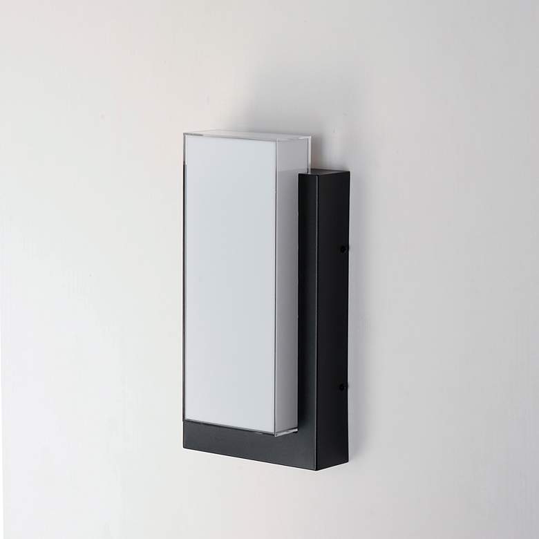 Image 7 Tower Small LED Outdoor Wall Sconce more views