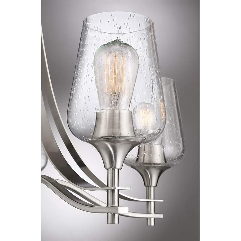 Image 3 Towne 5 Light 25 inch Brushed Nickel Chandelier more views