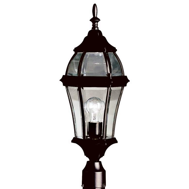 Image 1 Townhouse Black 24 1/2 inch High Outdoor Post Light